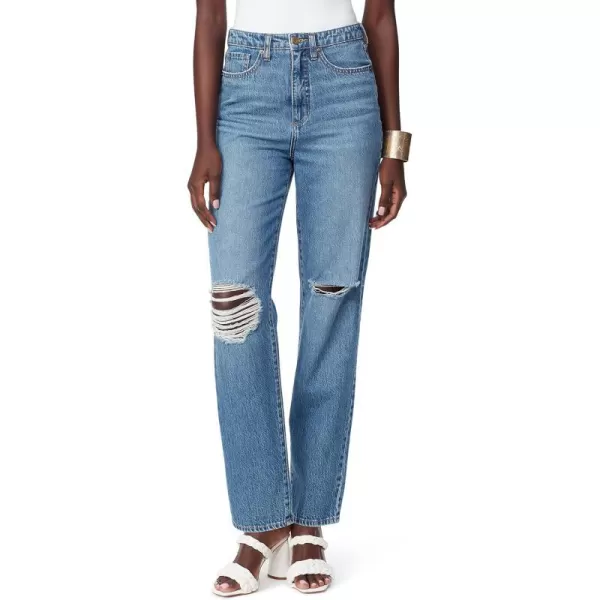 Sam Edelman Sportswear Womens Yaro High Rise Pinch Waist JeanSkyline  Destruction