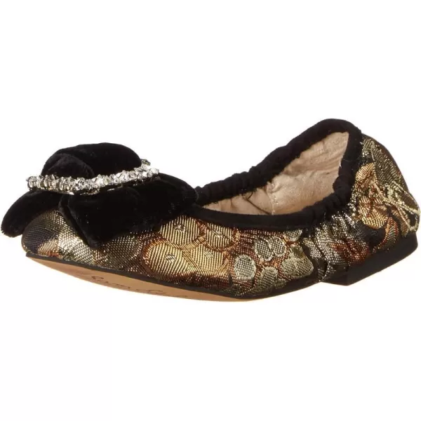 Sam Edelman UnisexChild Farah Mini Ballet FlatBronze Multi