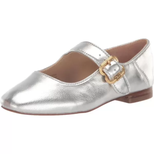 Sam Edelman UnisexChild Michaela Kids Mary Jane FlatSoft Silver