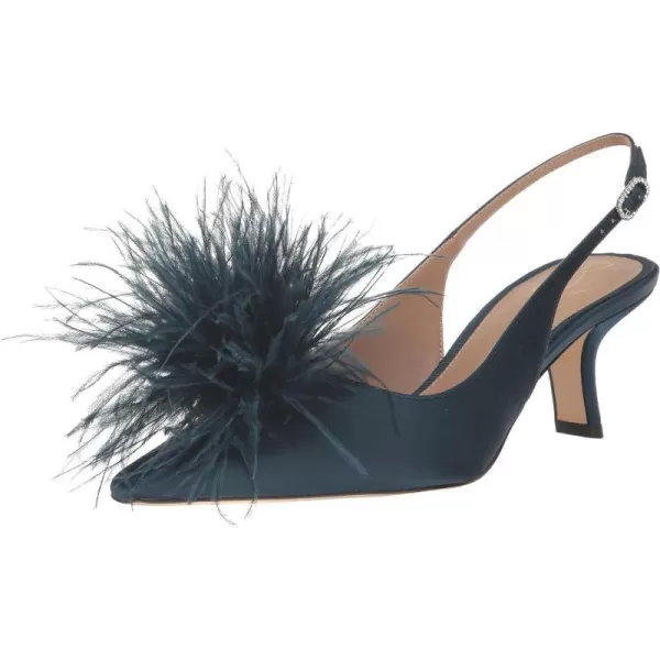 Sam Edelman Womens Bianka Feather PumpPacific Navy Feather