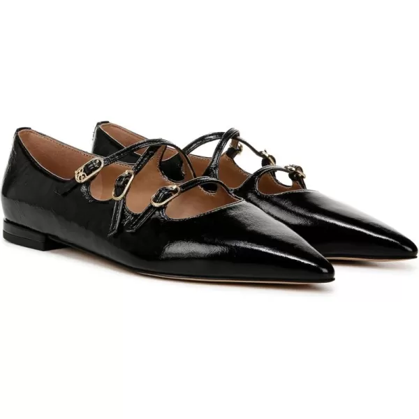 Sam Edelman Womens Cass Mary Jane FlatBlack Leather