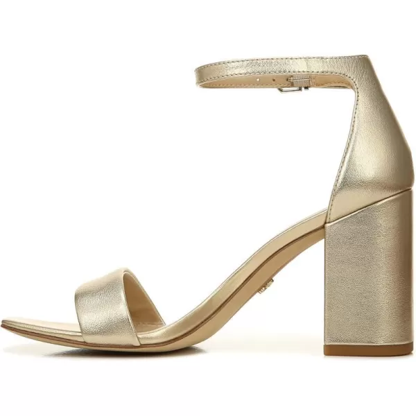 Molten Gold Metallic Leather