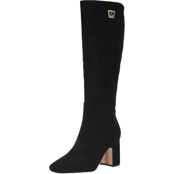 Sam Edelman Womens Faren Knee High BootBlack Suede