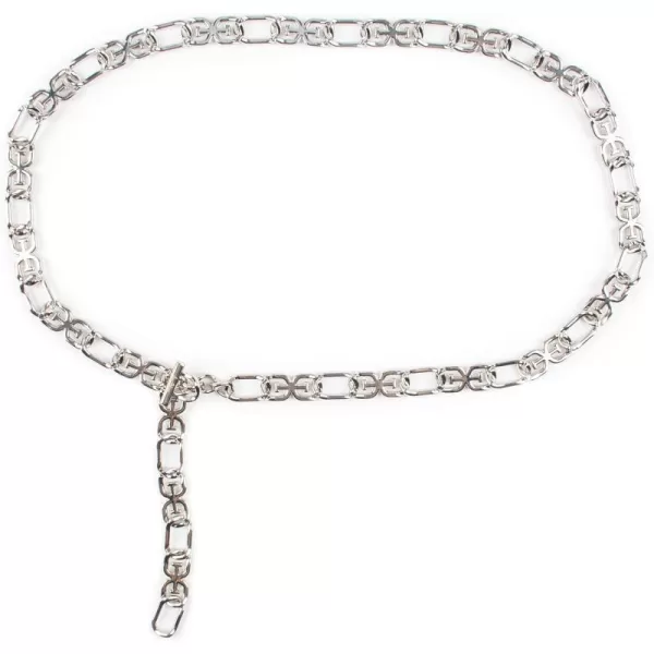 Sam Edelman Womens Fully Adjustable Doublee Logo Chain Link Dress BeltSam Edelman Womens Fully Adjustable Doublee Logo Chain Link Dress Belt