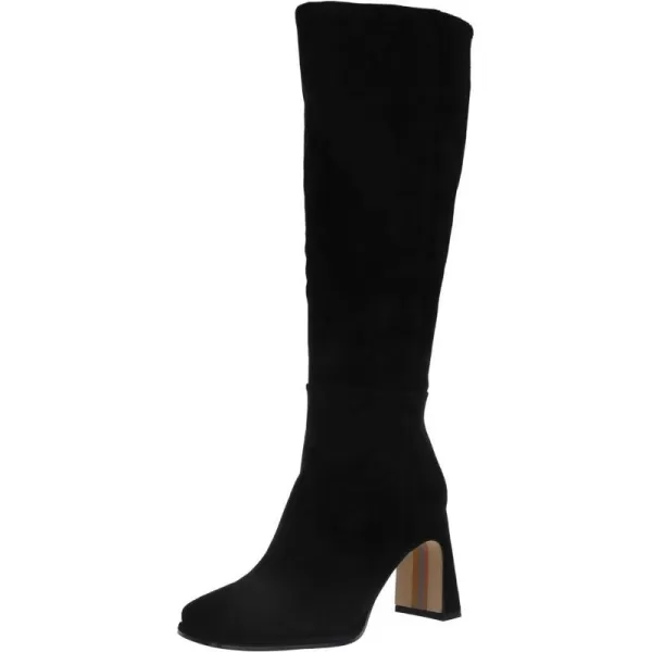 Sam Edelman Womens Issabel Knee High BootBlack Suede Athletic Calf