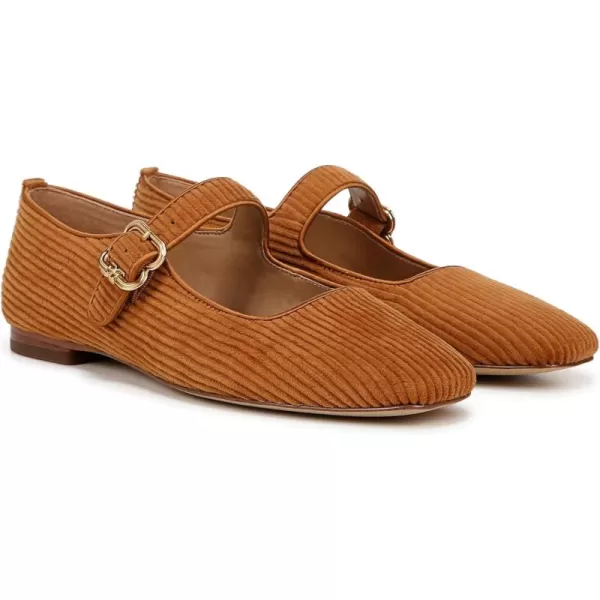 Sam Edelman Womens Michaela Mary Jane FlatHarvest Brown