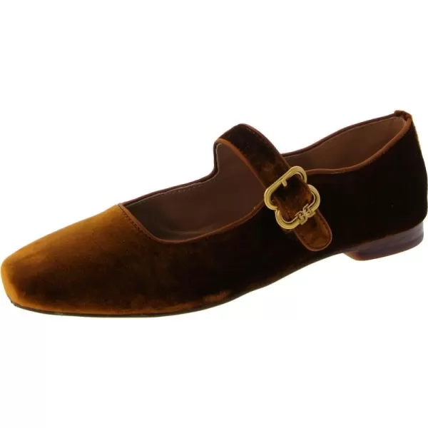 Sam Edelman Womens Michaela Mary Jane FlatSpiced Camel