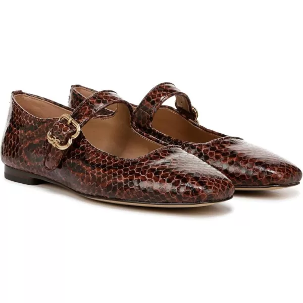 Sam Edelman Womens Michaela Mary Jane FlatStable Brown