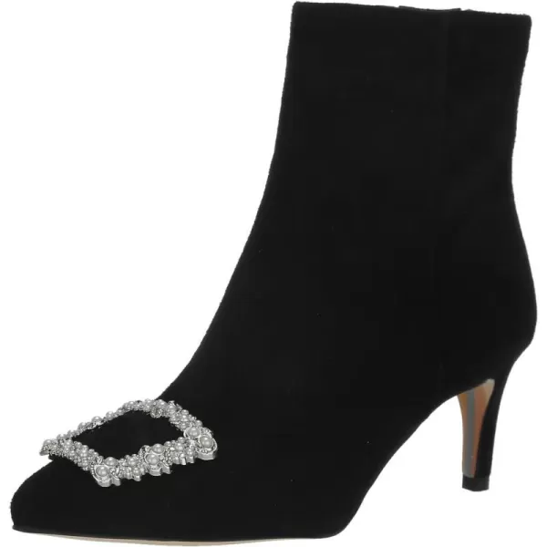 Sam Edelman Womens Ulissa Luster Ankle BootBlack Suede