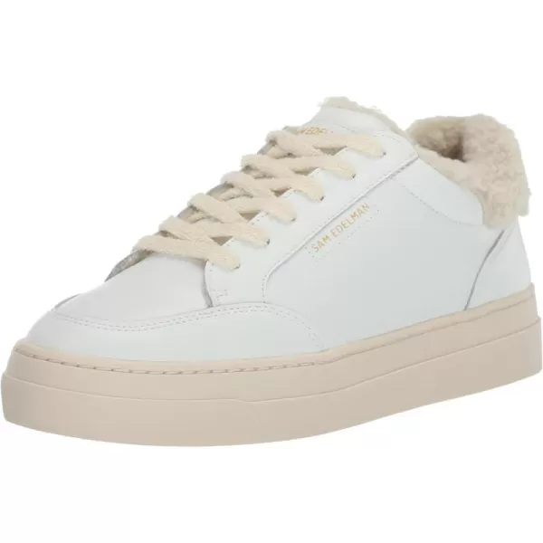 Sam Edelman Womens Wess SneakerBright White Shearling
