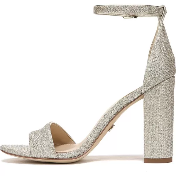 Sam Edelman Womens Yaro SandalLight Gold Glam Mesh