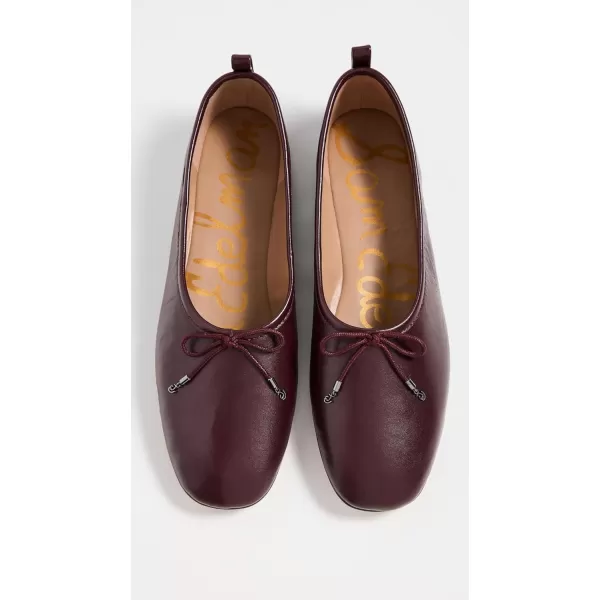 Sam Edelman Womens Ari Ballet FlatFrench Burgundy