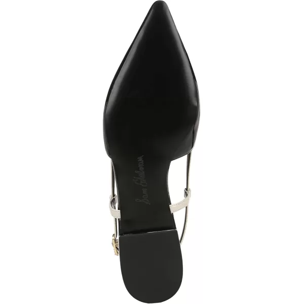 Sam Edelman Womens Cohen Ballet FlatBlack PatentAlpine Ivory