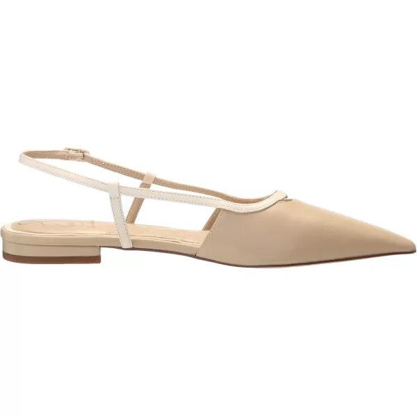 Sam Edelman Womens Cohen Ballet FlatOatModern Ivory