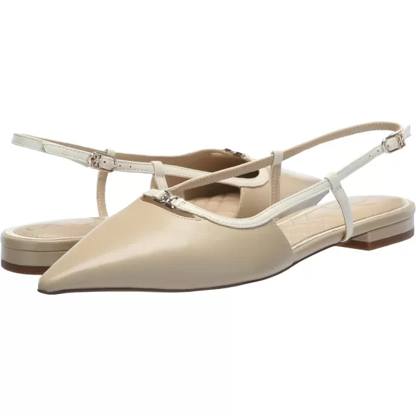 Sam Edelman Womens Cohen Ballet FlatOatModern Ivory