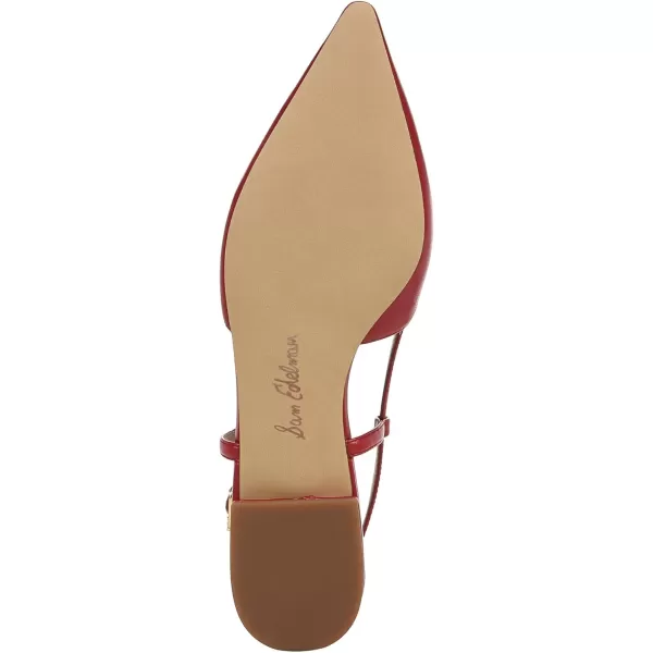Sam Edelman Womens Cohen Ballet FlatScarlet