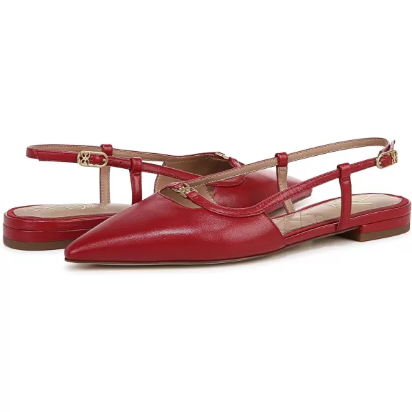 Sam Edelman Womens Cohen Ballet FlatScarlet