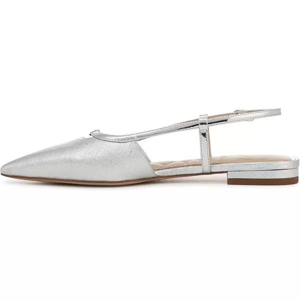 Sam Edelman Womens Cohen Ballet FlatSoft Silver