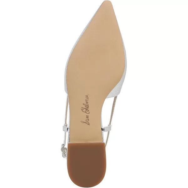 Sam Edelman Womens Cohen Ballet FlatSoft Silver