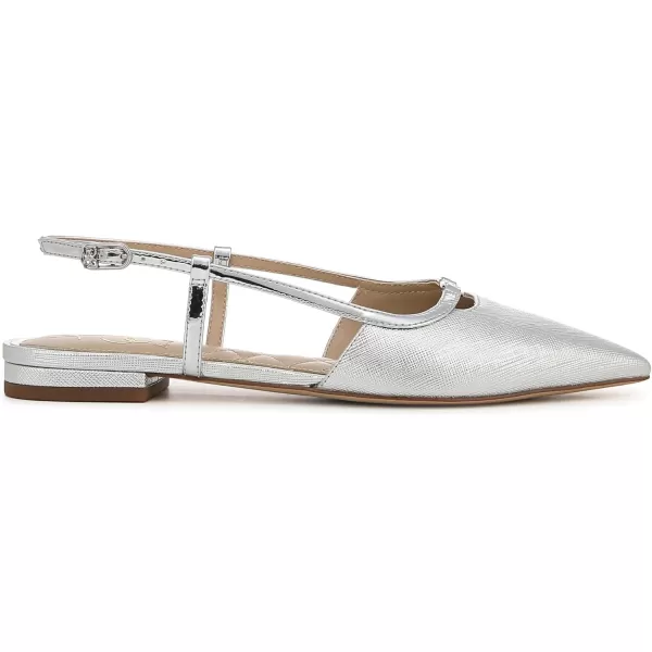 Sam Edelman Womens Cohen Ballet FlatSoft Silver