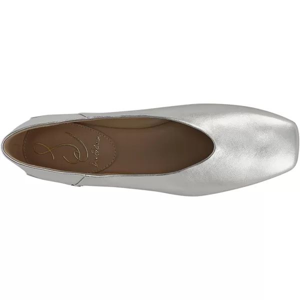 Sam Edelman Womens Kasey Ballet FlatSoft Silver