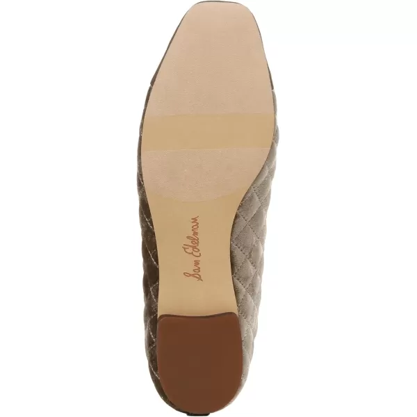 Sam Edelman Womens Marilyn Ballet FlatDark Silver Sage