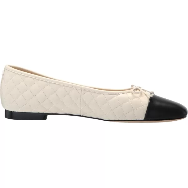 Sam Edelman Womens Marilyn Ballet FlatModern IvoryBlack