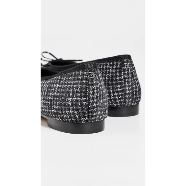 Sam Edelman Womens Marley Ballet FlatBlack Boucle Multi