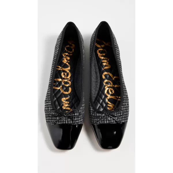 Sam Edelman Womens Marley Ballet FlatBlack Boucle Multi