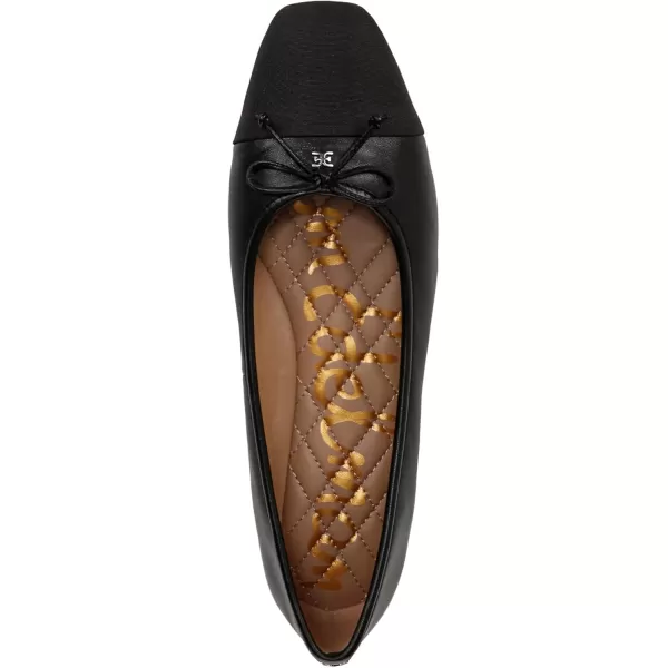 Sam Edelman Womens Marley Ballet FlatBlack Leather