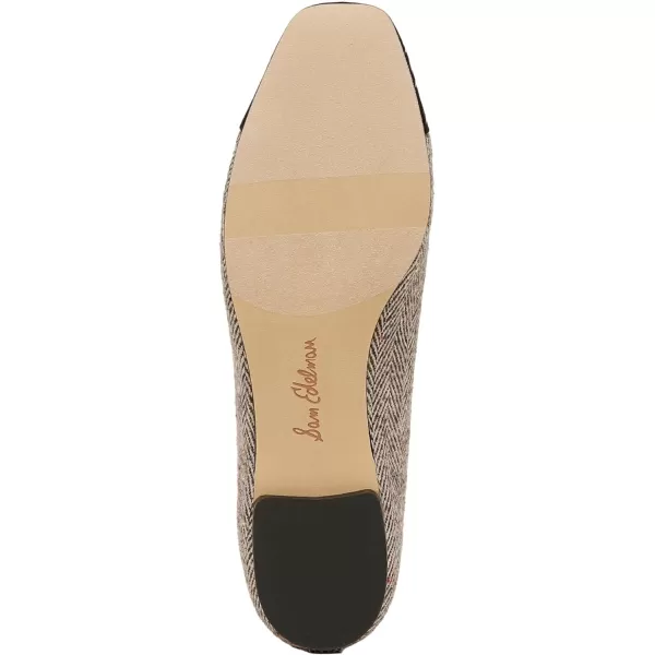 Sam Edelman Womens Marley Ballet FlatBrown Houndstooth Multi
