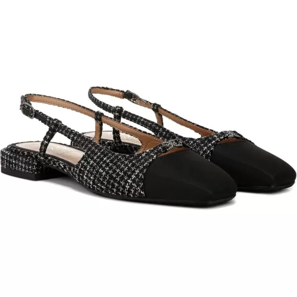 Sam Edelman Womens Kara Ballet FlatBlack Boucle Multi