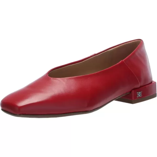 Sam Edelman Womens Kasey Ballet FlatScarlet