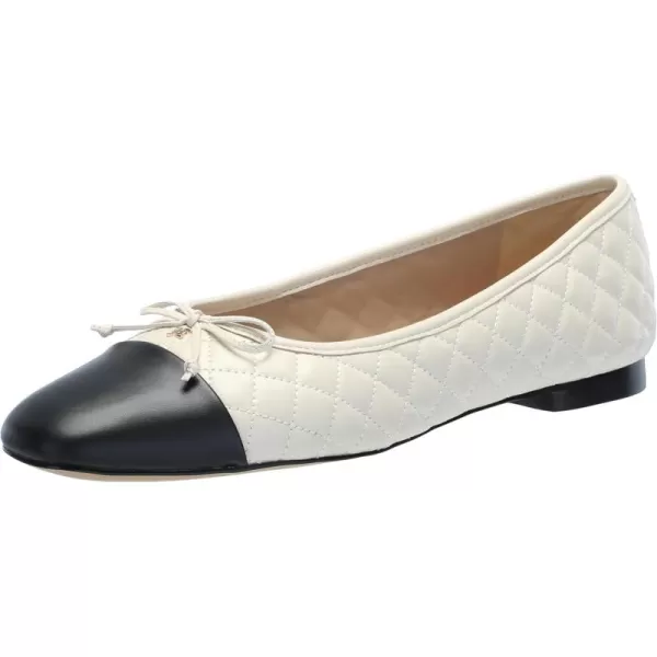 Sam Edelman Womens Marilyn Ballet FlatModern IvoryBlack