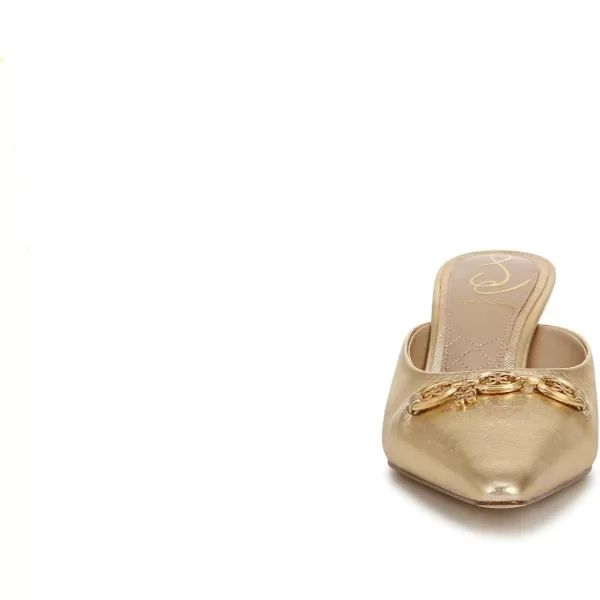 Sam Edelman Womens Brynne MuleAmber Gold