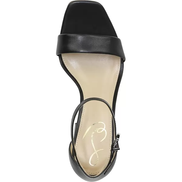 Sam Edelman Womens Daniella Block Heel SandalBlack Leather