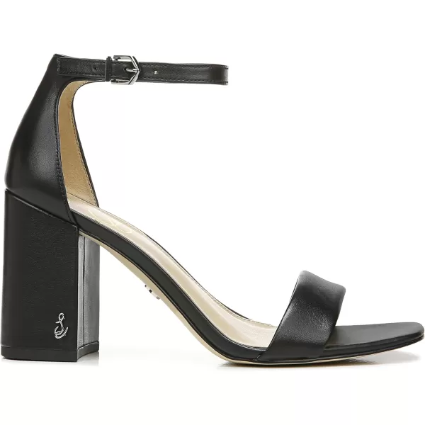Sam Edelman Womens Daniella Block Heel SandalBlack Leather