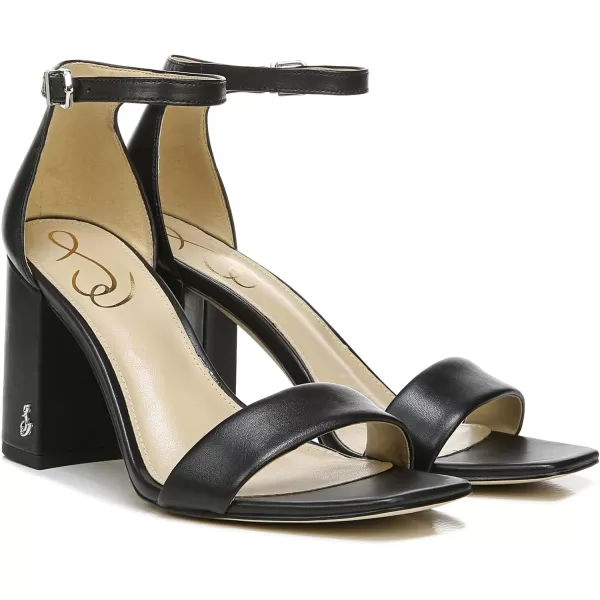 Sam Edelman Womens Daniella Block Heel SandalBlack Leather