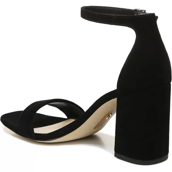 Sam Edelman Womens Daniella Block Heel SandalBlack Suede