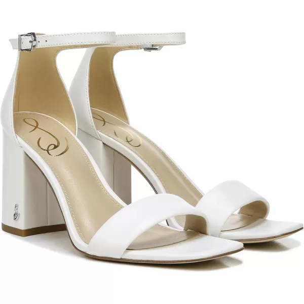 Sam Edelman Womens Daniella Block Heel SandalBright White