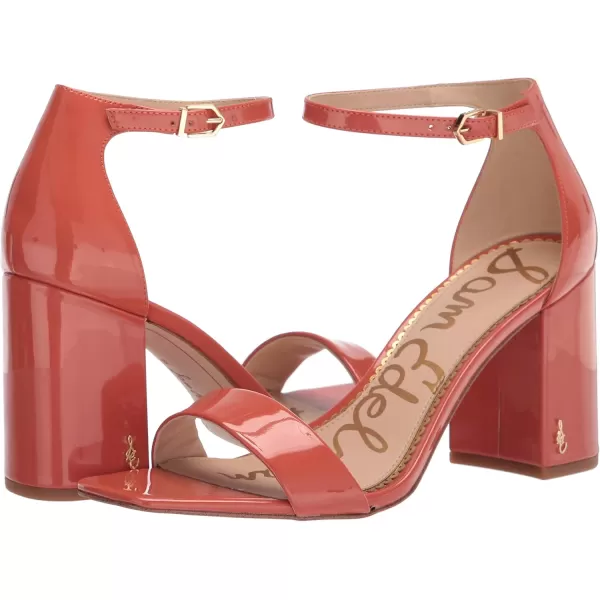 Sam Edelman Womens Daniella Block Heel SandalGinger Spice
