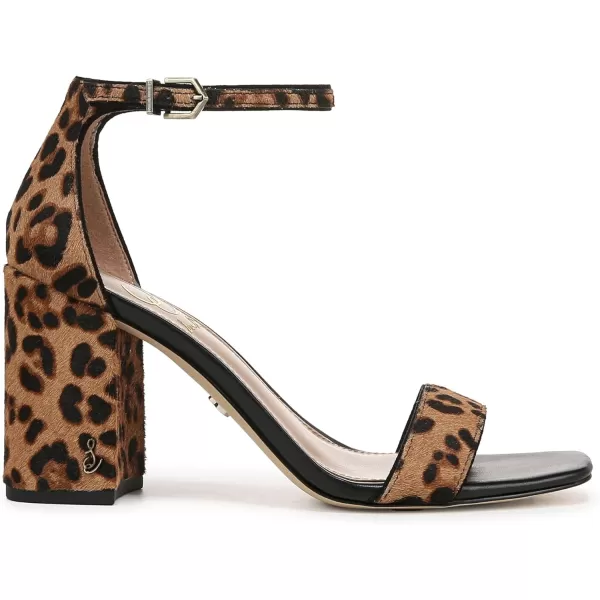 Sam Edelman Womens Daniella Block Heel SandalGranada Tan Leopard