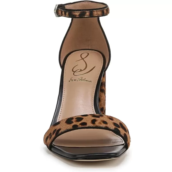 Sam Edelman Womens Daniella Block Heel SandalGranada Tan Leopard