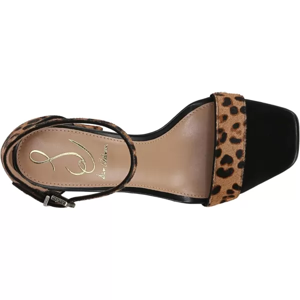 Sam Edelman Womens Daniella Block Heel SandalGranada Tan Leopard