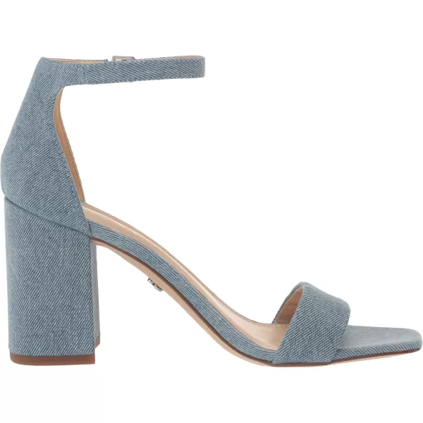 Sam Edelman Womens Daniella Block Heel SandalMontrose Blue