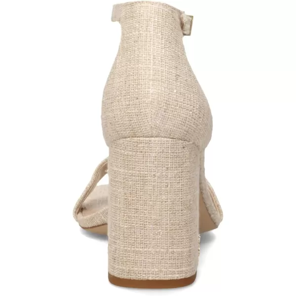 Sam Edelman Womens Daniella Block Heel SandalNatural Linen