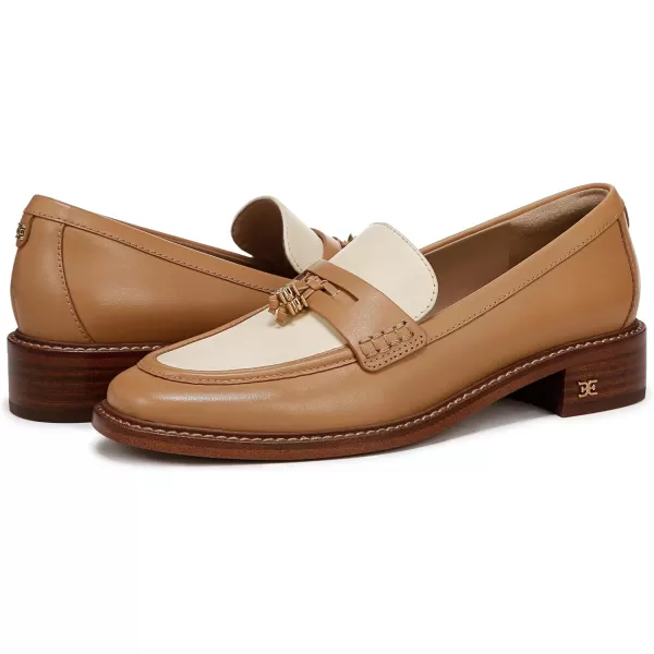 Sam Edelman Womens Denise LoaferLight CashewBleached Wheat