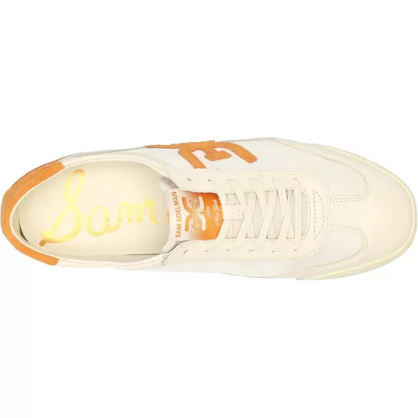Sam Edelman Womens Ivey SneakerModern IvoryRetro Orange