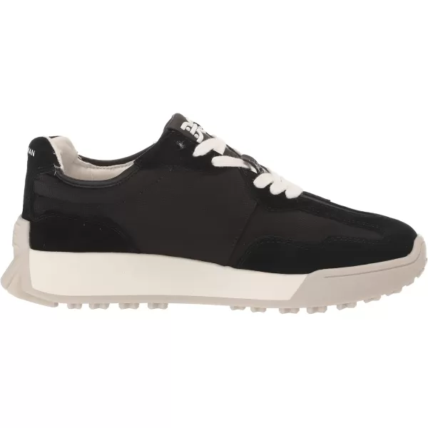 Sam Edelman Womens Langley Lace Up SneakerBlack Suede