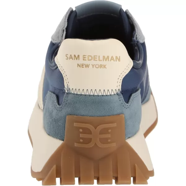 Sam Edelman Womens Langley Lace Up SneakerBlue Multi